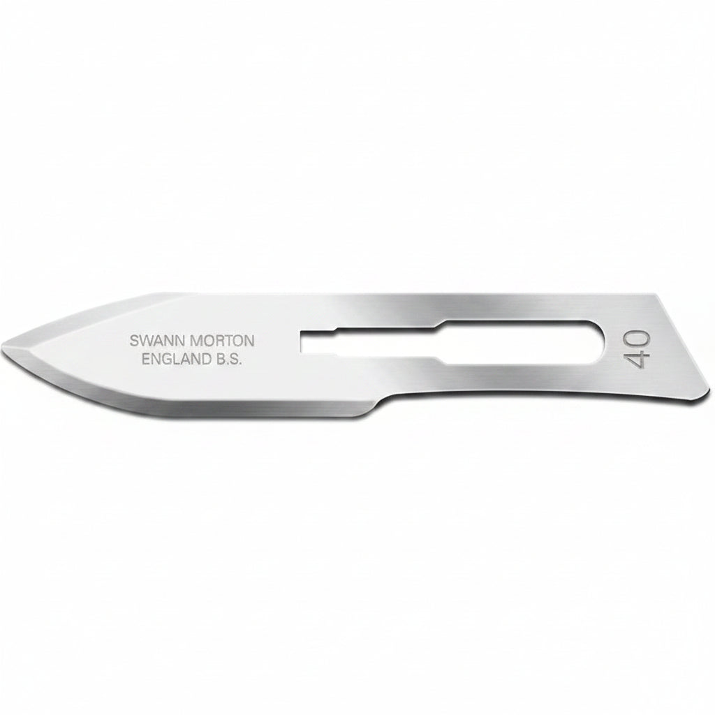 40-SWANN MORTON BLADE CARBON STEEL, STERILE 100/box