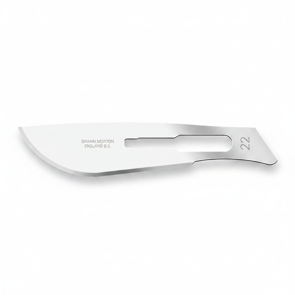 22-SWANN MORTON BLADE STAINLESS STEEL, STERILE 100/Box
