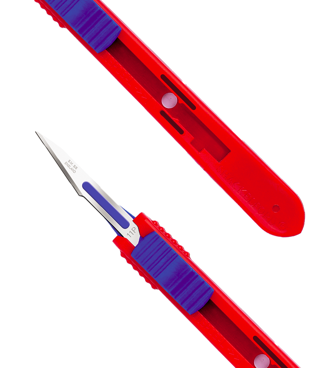 06SM20	20-SWANN MORTON NONO-STERILE SAFETY SCALPELS RETRACTABLE 500/Box