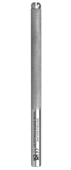 07SF3 Swann Morton M FINE STAIN HNDL 7.5CM 2PC
