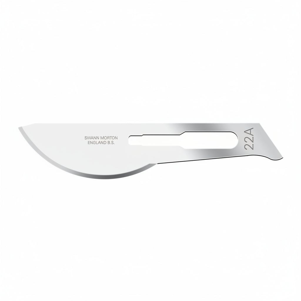22-A SWANN MORTON BLADE STAINLESS STEEL, STERILE 100/box