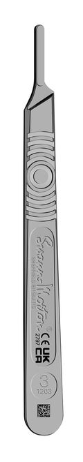 073S-NU Handles, Surgical, Stainless Steel, fits blades 6-16, No UDI stamp 10/Box