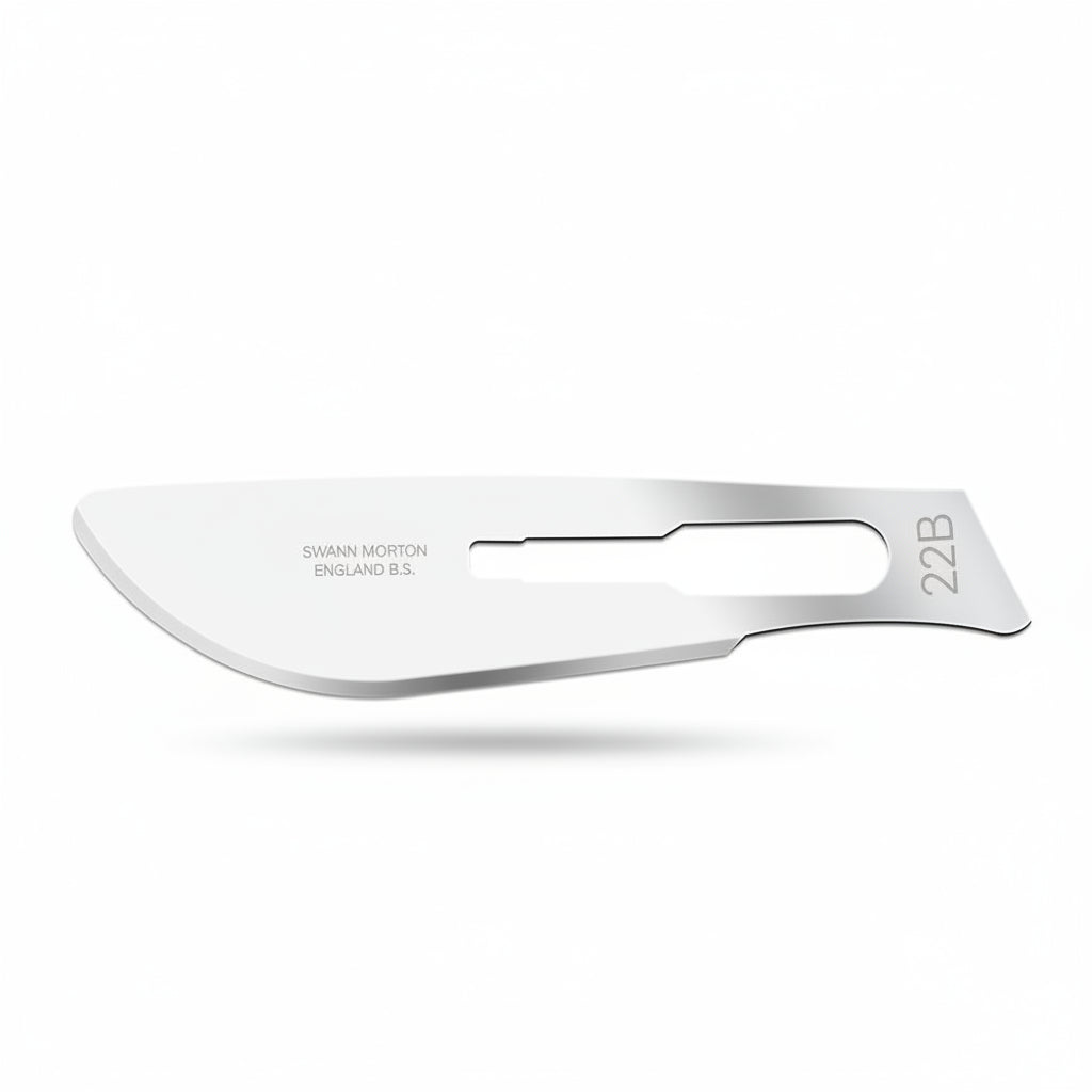 02SM22B CARBON STEEL, NON-STERILE SZ  22B-SWANN MORTON BLADE 100/box