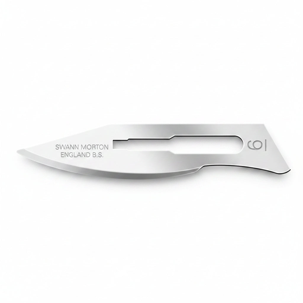 6-SWANN MORTON BLADE STAINLESS STEEL, STERILE 100/box