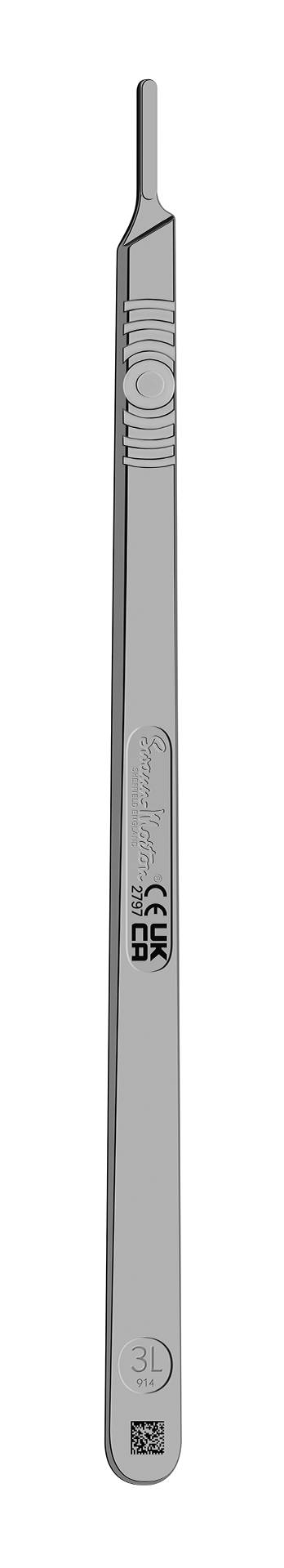 073L 3L-STAINLESS HANDLE/BLD 9-16 3 Long Box of 10