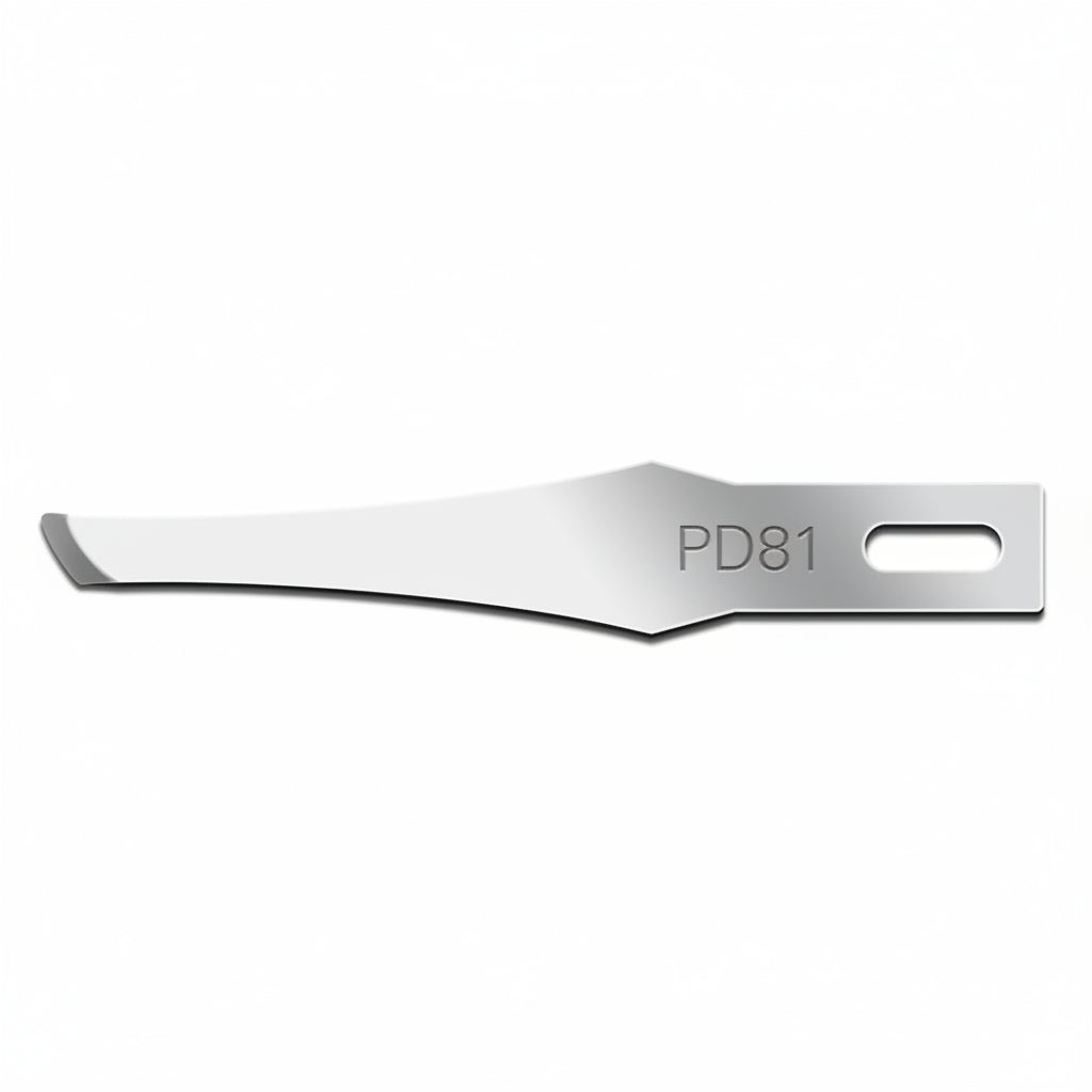 Swann Morton PD81-NON-STERILE STAINLESS PODIATRY BLADE  25/box