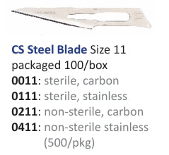 CS Sterile Carbon Steel Size 10