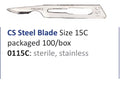 CS Sterile Stainless Steel Size 15C