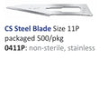 CS Non-Sterile Stainless Steel Size 11P