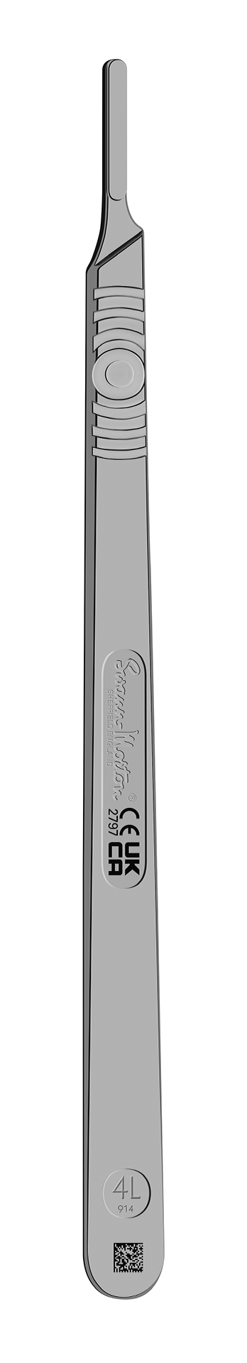 074L 4L-STAINLESS HANDLE/BLD 20-26 4 Long Box of 10