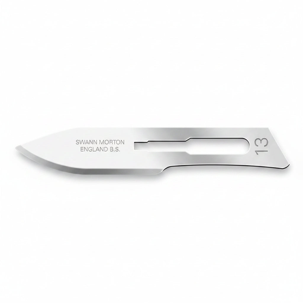 13-SWANN MORTON BLADE STAINLESS STEEL, STERILE 100/box