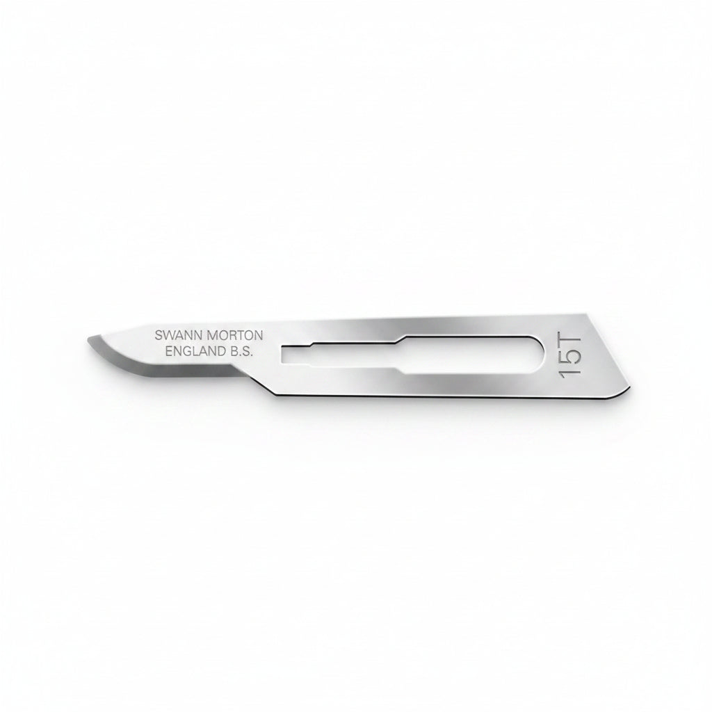 15T-SWANN MORTON BLADE STAINLESS STEEL, STERILE 100/box