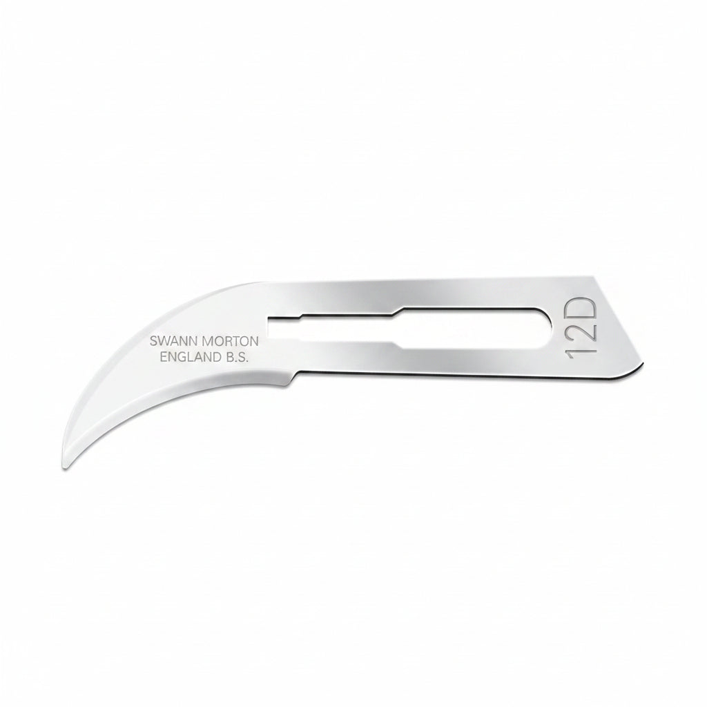 12D-SWANN MORTON BLADE STAINLESS STEEL, STERILE 100/box